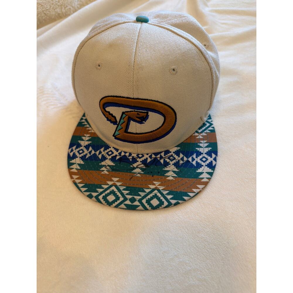 MLB Arizona Diamondbacks Hat Snapback Tribal Aztec 25th Anniversary AZ 2023 SGA